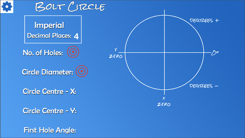 Bolt Circle Calculator Screenshot1