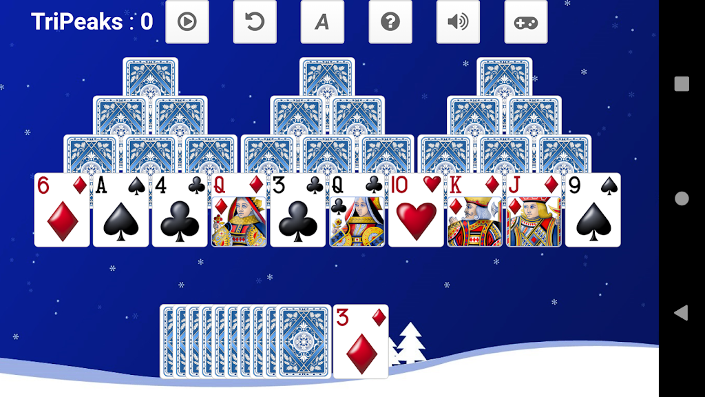 Tri-Peaks Solitaire Screenshot1