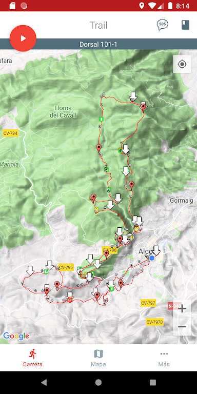 Trail Solidari Alcoi Screenshot1