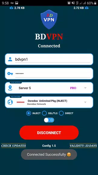 BD VPN Free Screenshot1