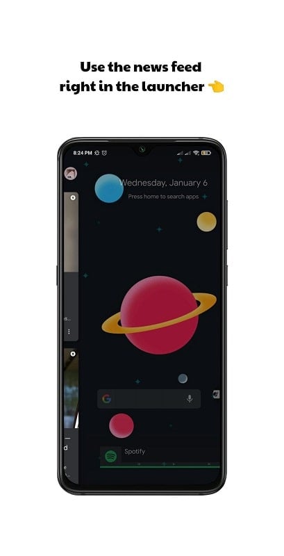 Milky Launcher Pro Screenshot1