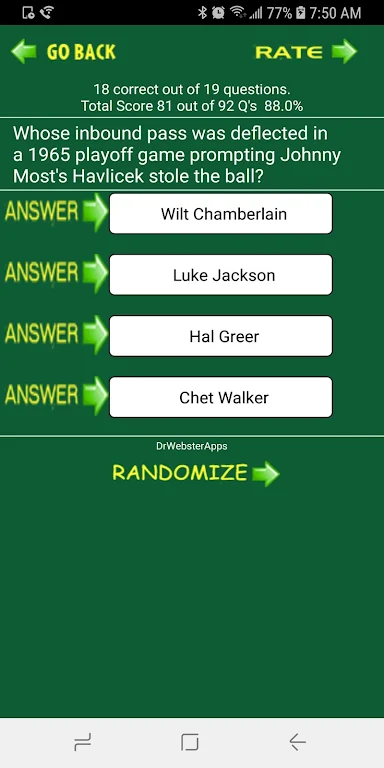 Trivia & Schedule Celtics fans Screenshot4