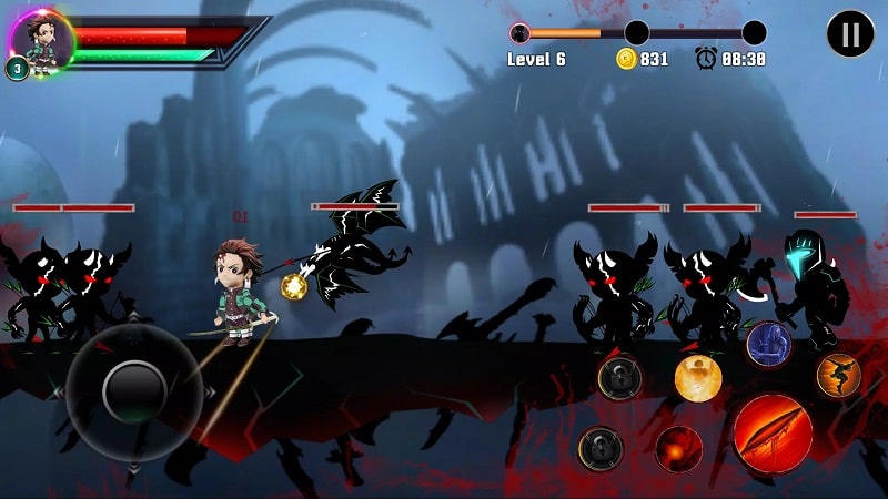 Tanjiro Nezuko Zenitsu Fighting Game Screenshot3