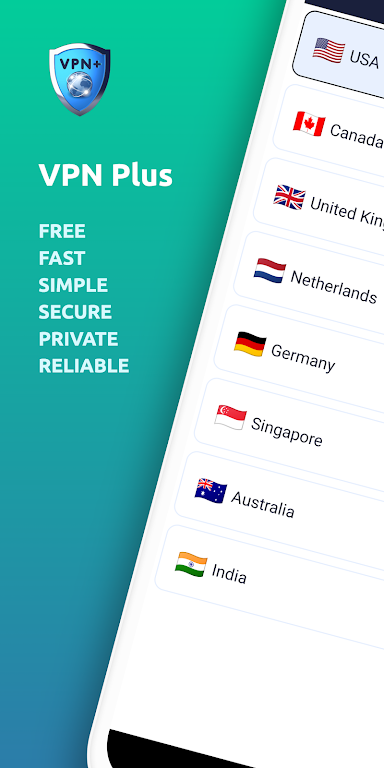 VPN Plus Unlimited Fast Proxy Screenshot3