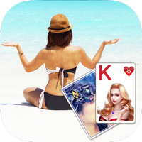 Solitaire Beach Yoga Theme