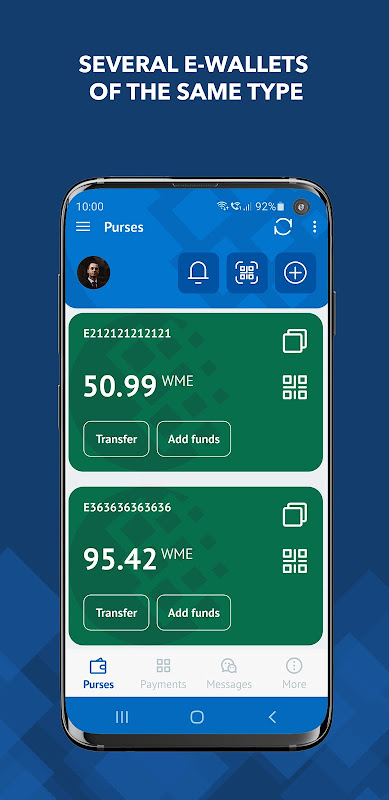 WebMoney Keeper Pro Screenshot2