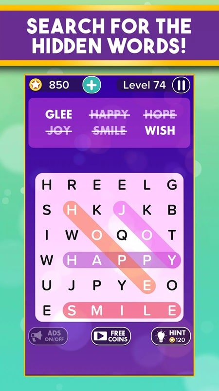 Word Search Addict Word Puzzle Screenshot2