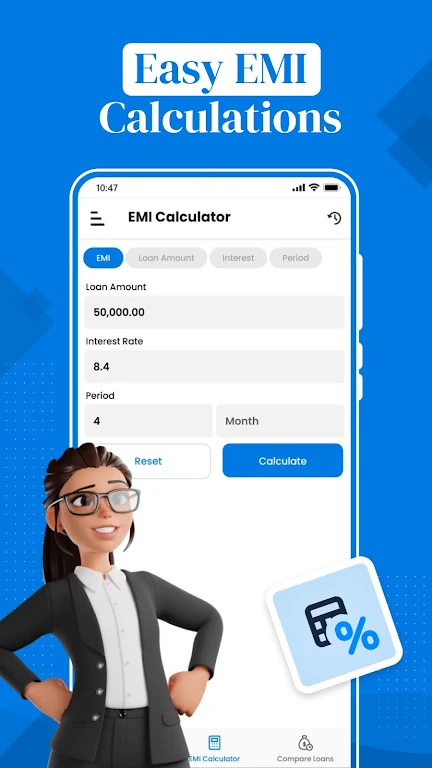 EMI Calculator - Finance Tool Screenshot2