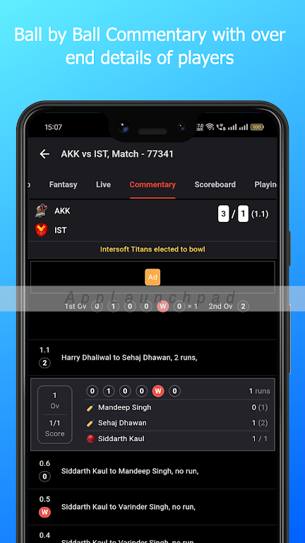 CricExtra - Live Cricket Score Screenshot4