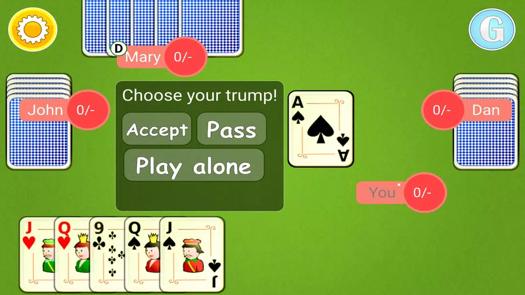 Euchre Mobile Screenshot1