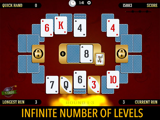 Towers Battle: Tripeaks or Pyramid Solitaire Screenshot3