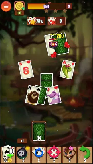 Rainforest Solitaire Screenshot1