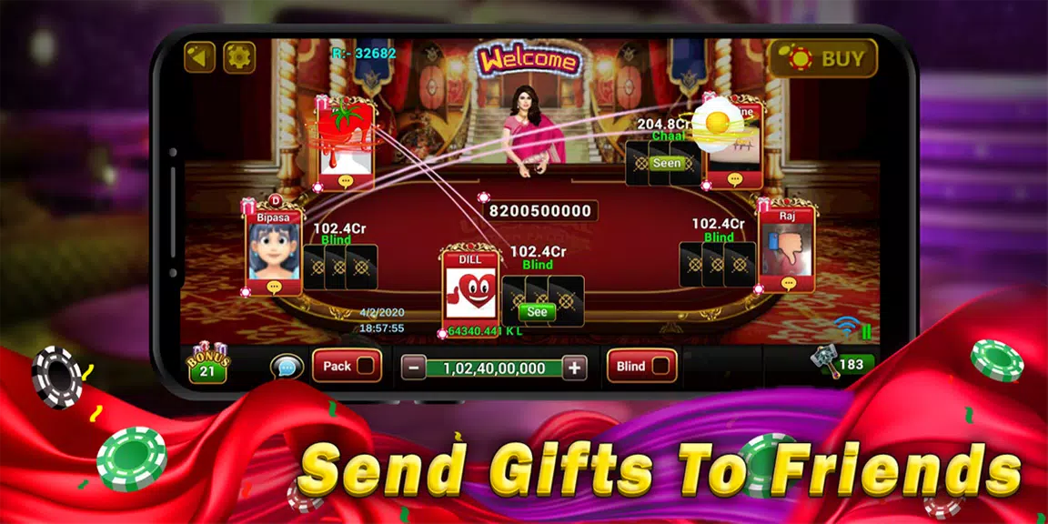 Universal Teen Patti - Indian Poker Game Screenshot4