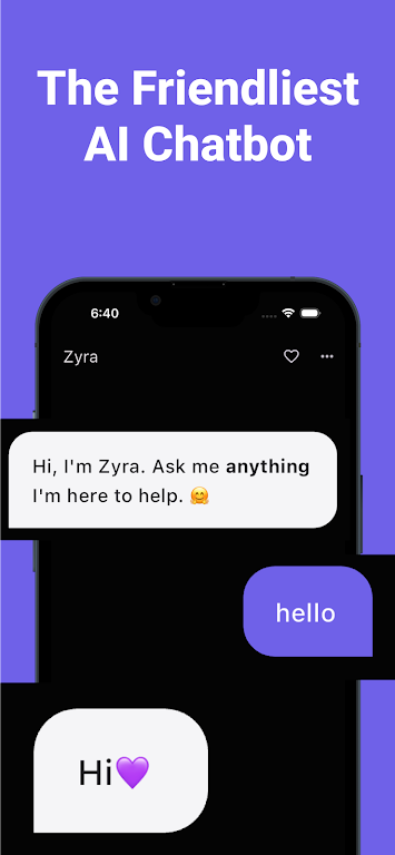 Zyra - AI Chat Screenshot1