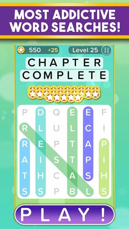 Word Search Addict Word Puzzle Screenshot3