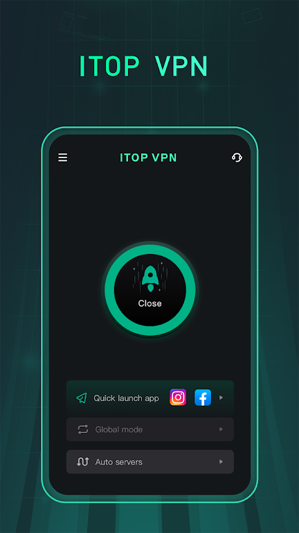 iTop VPN Mod Screenshot1