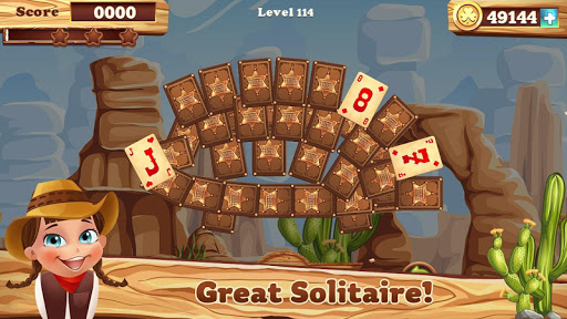 Solitaire match cowboy Screenshot3