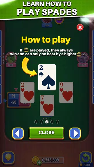 Spades Saga: Offline Card Game Screenshot3