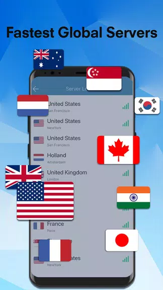 Flash -VPN: Fast VPN & Free VPN for Android Screenshot4