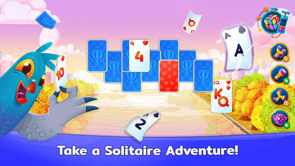 SoliTown – Solitaire Tripeaks Screenshot1