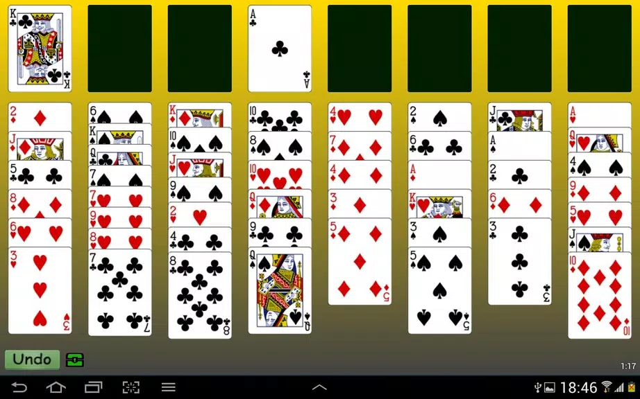 FreeCell Cards Screenshot1