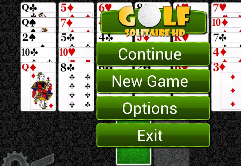 Golf Solitaire HD Screenshot1