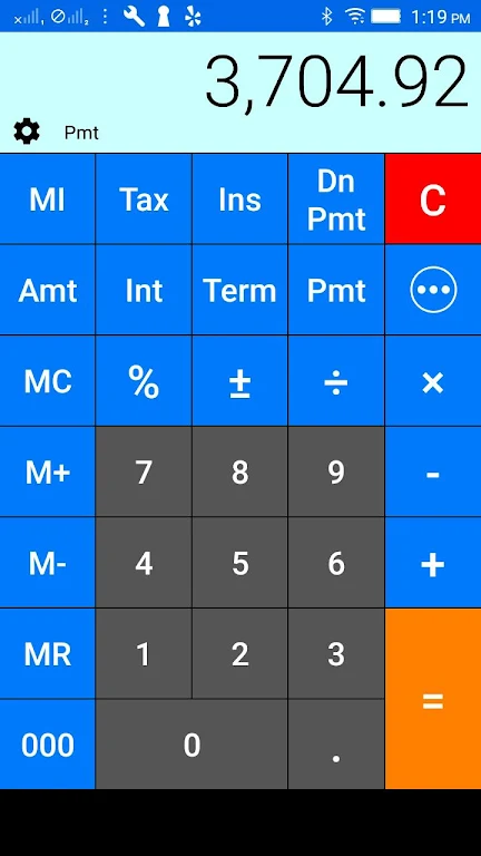 RECalc Mortgage Calculator Screenshot1