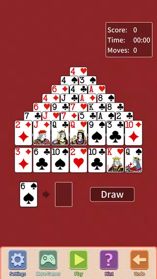 Pyramid Solitaire 3 in 1 Screenshot3