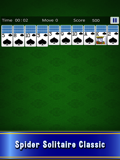 Spider Solitaire : Card Games Screenshot1