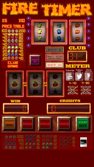 slot machine fire timer Screenshot3