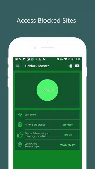 VPN shield Easy VPN  Free VPN proxy master Screenshot1