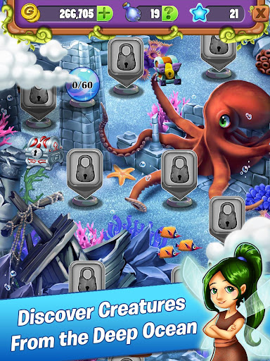 Mahjong - Mermaid Quest - Sirens of the Deep Screenshot2