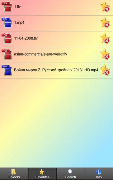 MP4 HD FLV Video Player Screenshot2