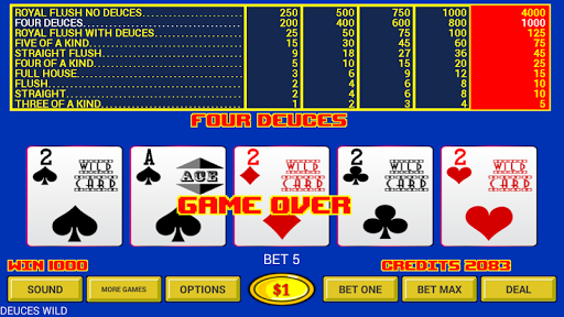 Video Poker - Original Games! Screenshot1