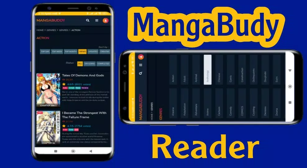 Mangabuddy reader Screenshot1