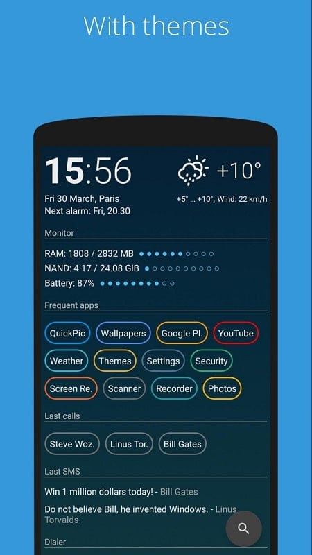 AIO Launcher Screenshot3