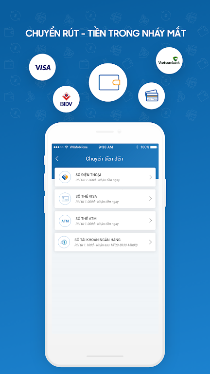 VIMO Ví điện tử Chuyển tiền Screenshot2