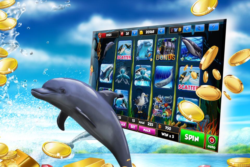 Dolphins and Whales Slots Screenshot2