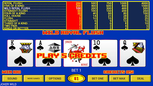 Video Poker - Original Games! Screenshot2