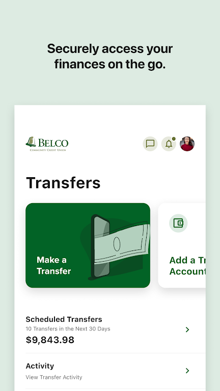 Belco CU Money Manager Screenshot2