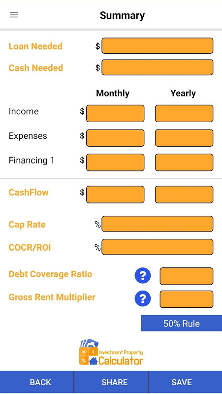 Investment Property Calculator - Real Estate Screenshot3