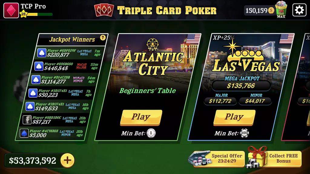 Triple Card Poker - Three Card Screenshot2