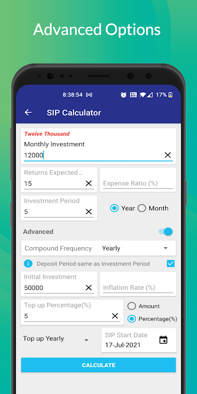 SIP Planner & SIP Calculator Screenshot2