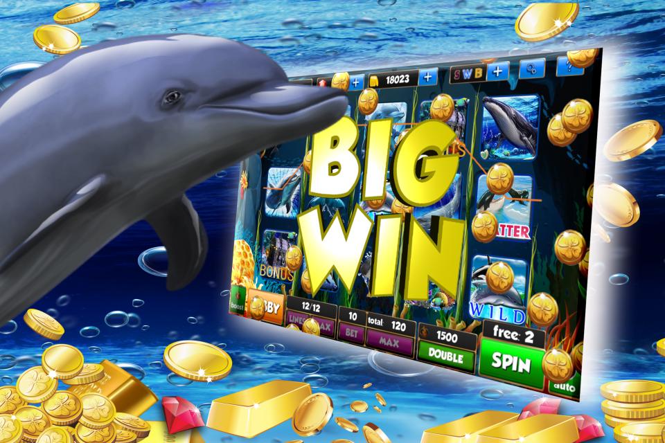 Dolphins and Whales Slots Screenshot4