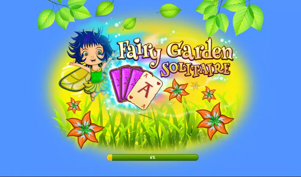 Solitaire Fairy Garden Screenshot1