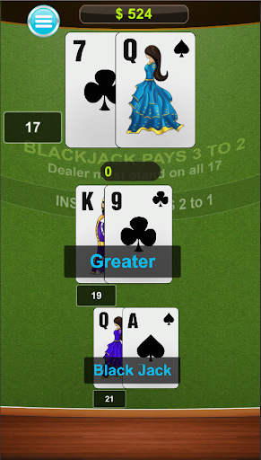 BlackJack 21 Free Card Offline Screenshot2