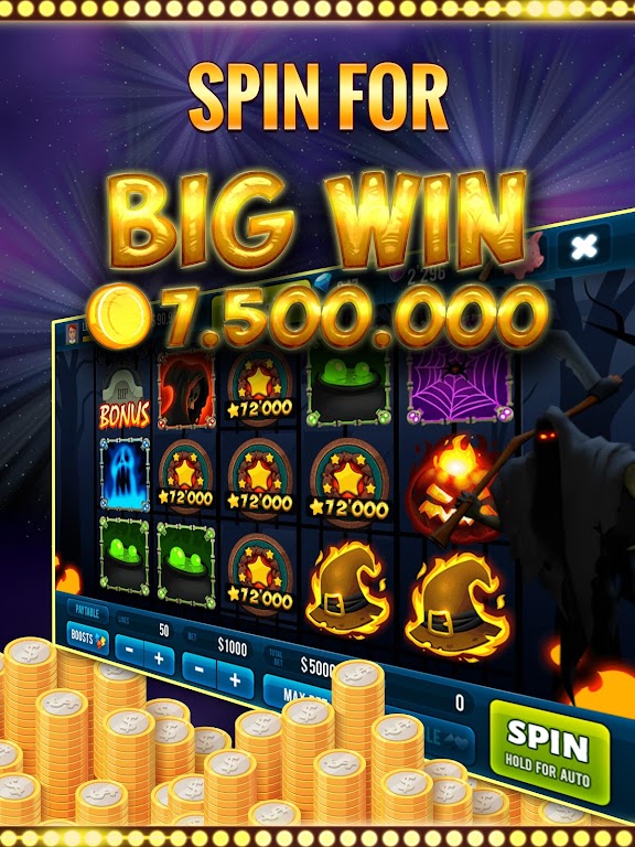 Halloween Free Slot Machine Screenshot2