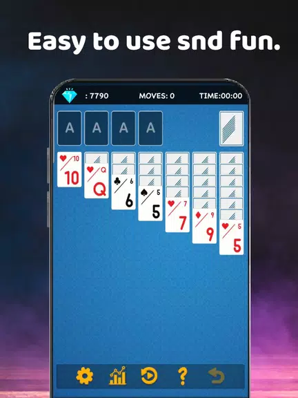 Solitaire - Enjoy card Game Screenshot1