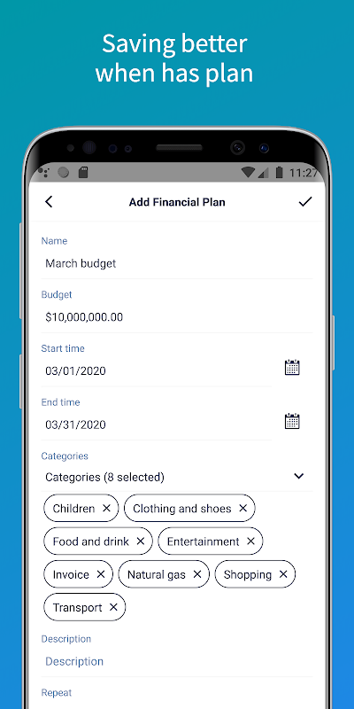 SmartMoney - Personal money management Screenshot1