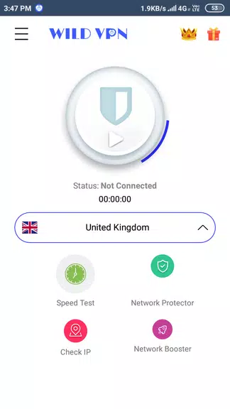 Wild VPN 2019/ Free Proxy Network Screenshot1